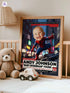 Custom Baby News Poster – Personalized Baby Web Hero Wall Art